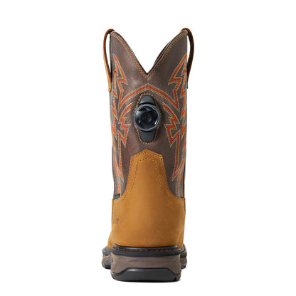 Ariat 10038921 WORKHOG XT BOA H2O AGED BARK/BROWN