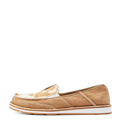 ARIAT 10044532 Women's Cruiser Adobe Tan and White Hair on Hide
