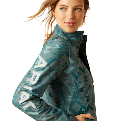 Ariat 10046488 New Team Softshell Print Jacket Pinewood