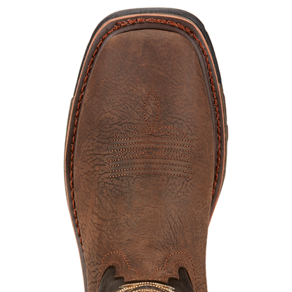Ariat 10017436 MNS WORKHOG WDSQT BRUIN BRN/COFFEE WP