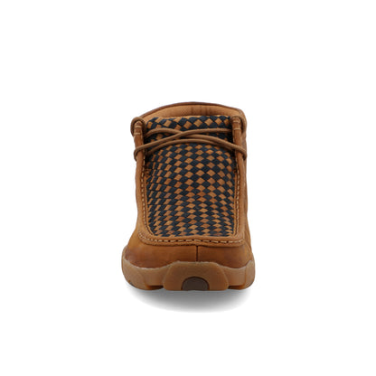Twisted X MDM0057 Chukka Driving Moc Oiled Saddle & Midnight