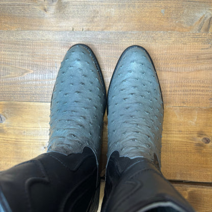 Los Altos 1690309 Gray Full Quill Ostrich Roper