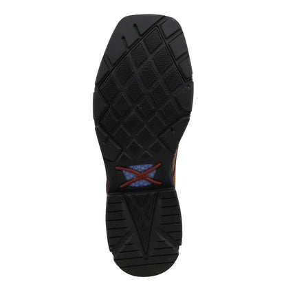 Twisted X MXLW001 - 8" CellStretch Lacer - Distressed Saddle & Cognac