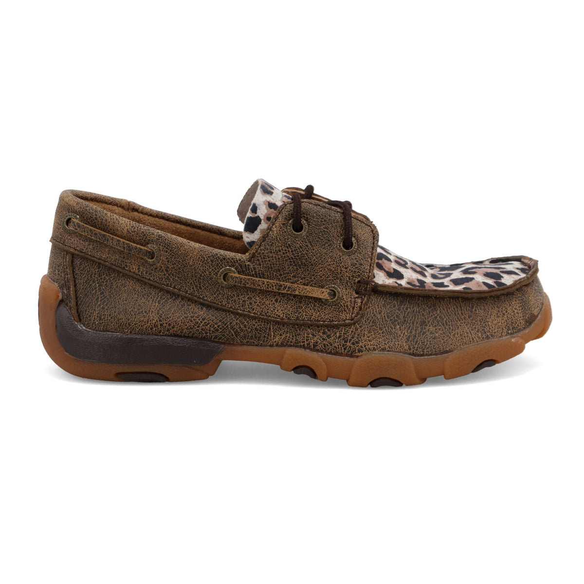 Twisted X YDM0028 Distressed & Leopard Children