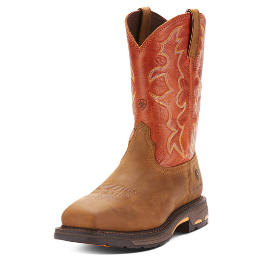 Ariat 10006961 WorkHog Wide Square Toe Steel Toe Work Boot