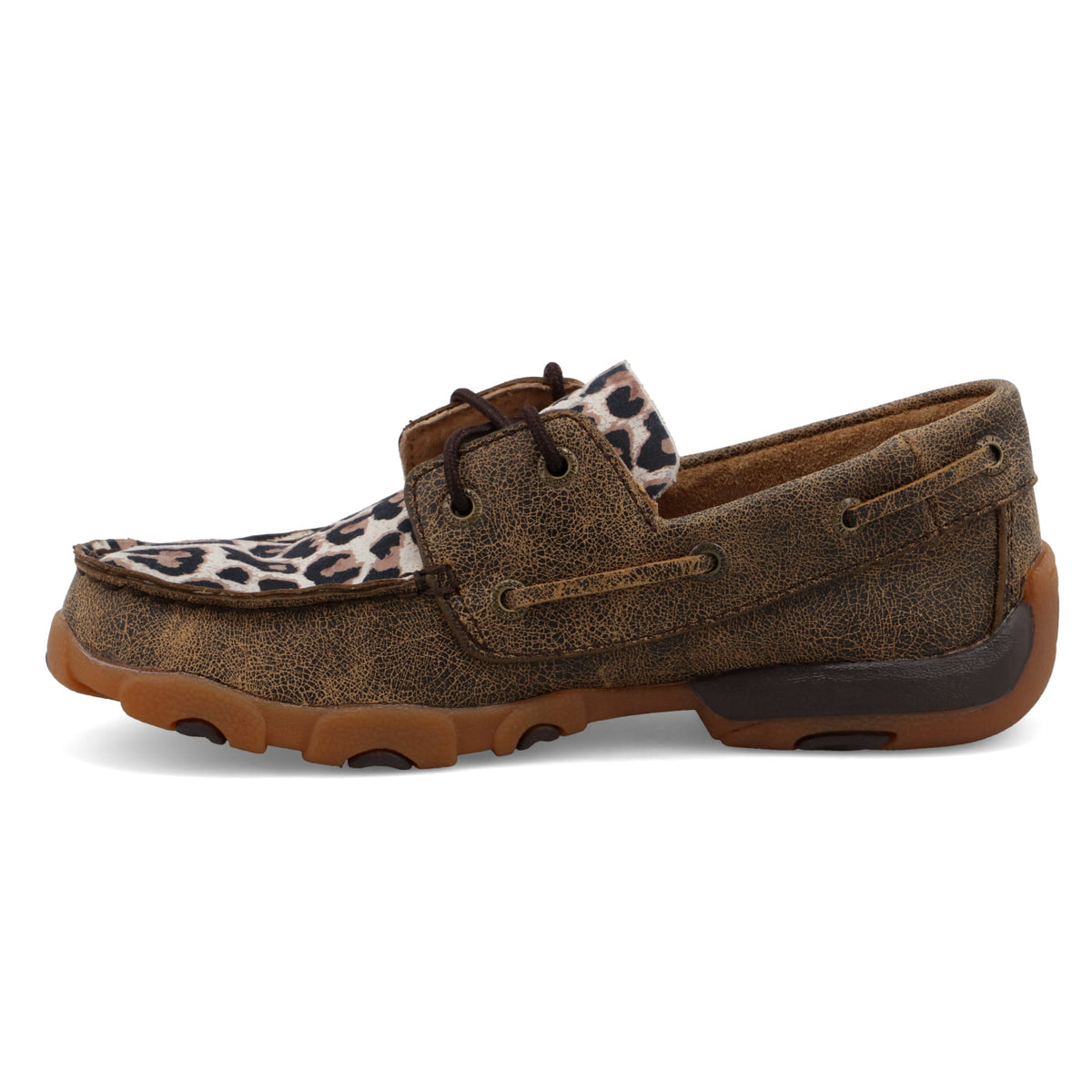 Twisted X YDM0028 Distressed & Leopard Children