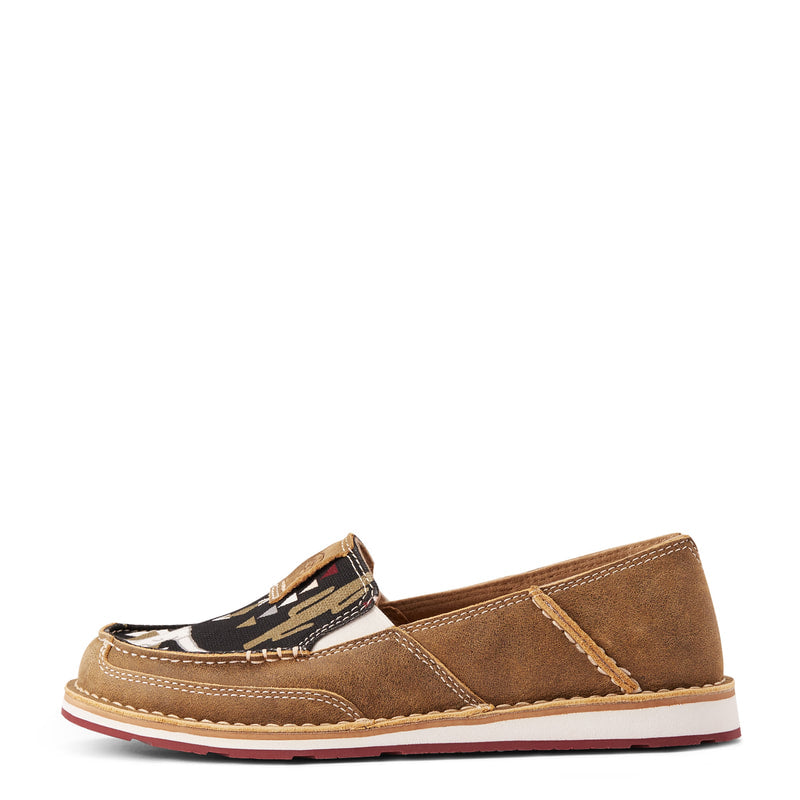 Ariat 10035833 CRUISER BROWN BOMBER/BLACK STEER