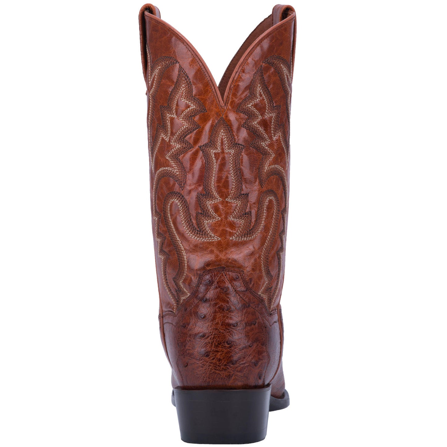 Dan Post DPP5210 PUGH Smooth Quill Ostrich Cognac