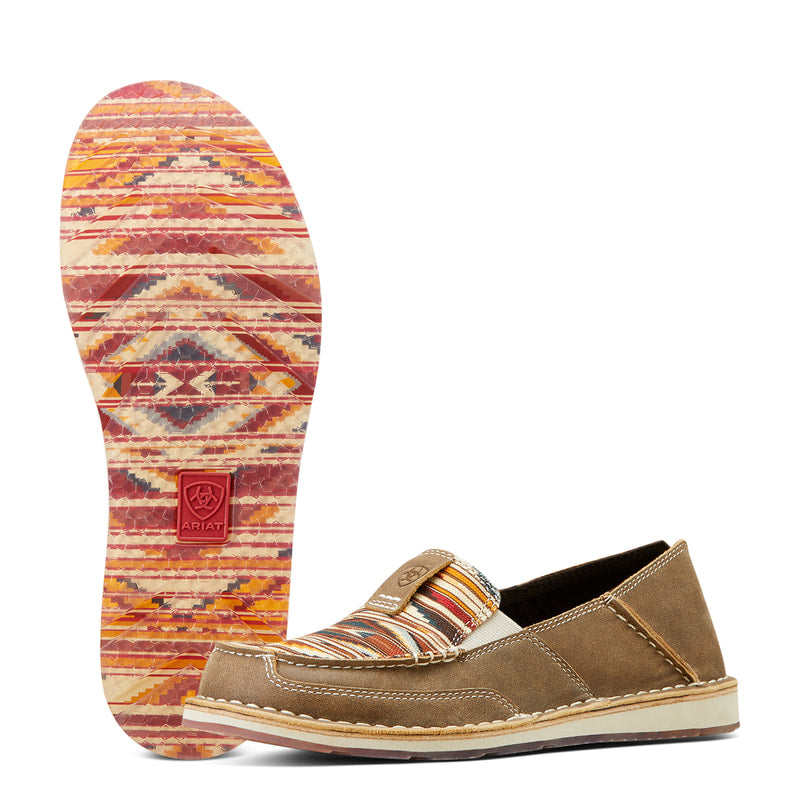 Ariat 10046902 Cruiser Chimayo Brown Bomber Santa Fe Mustard