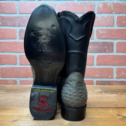 Los Altos 1690309 Gray Full Quill Ostrich Roper