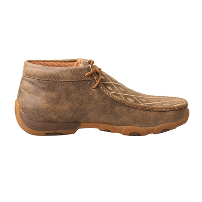 Twisted X WDM0073 Chukka Driving Moc - Bomber & Tan