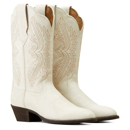 Ariat 10046898 Heritage R Toe Stretch Fit Distressed Ivory