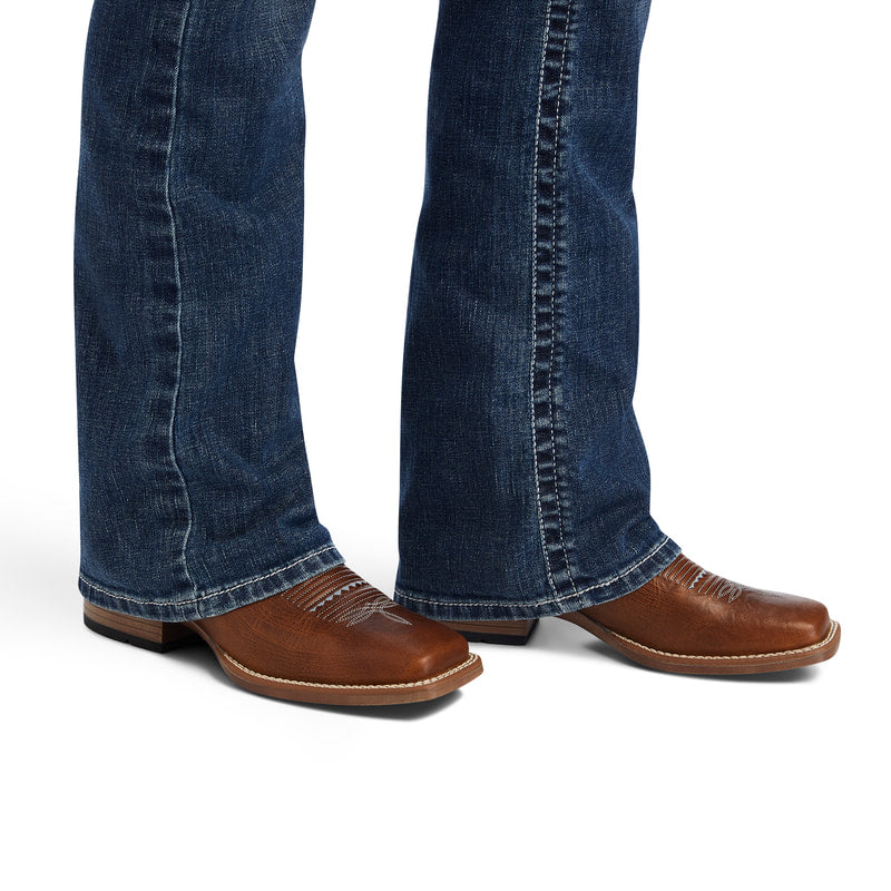 ARIAT 10041061 R.E.A.L. Mid Rise Raquel Canadian Boot Cut Jean