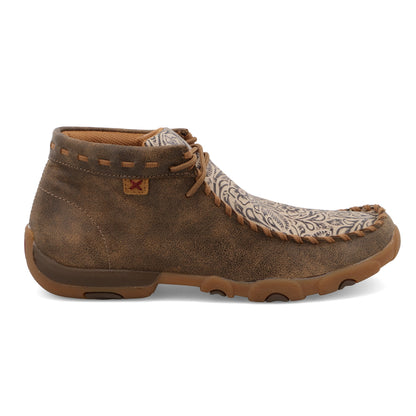 Twisted X WDM0080 Chukka Driving Moc - Bomber & Nude Print
