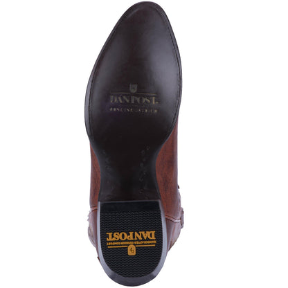 Dan Post DPP5210 PUGH Smooth Quill Ostrich Cognac
