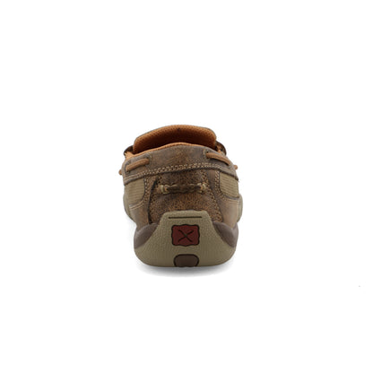 Twisted X WDMS005 Slip-On Driving Moc - Bomber