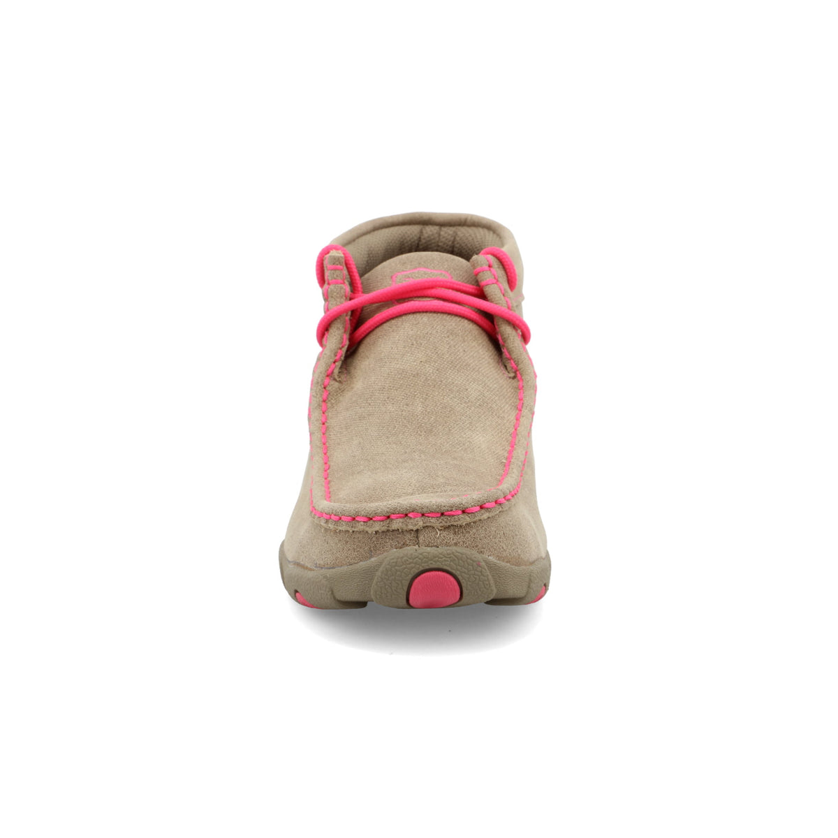 Twisted X WDM0012 Chukka Driving Moc - Dusty Tan & Neon Pink