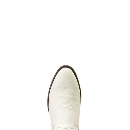 Ariat 10046898 Heritage R Toe Stretch Fit Distressed Ivory