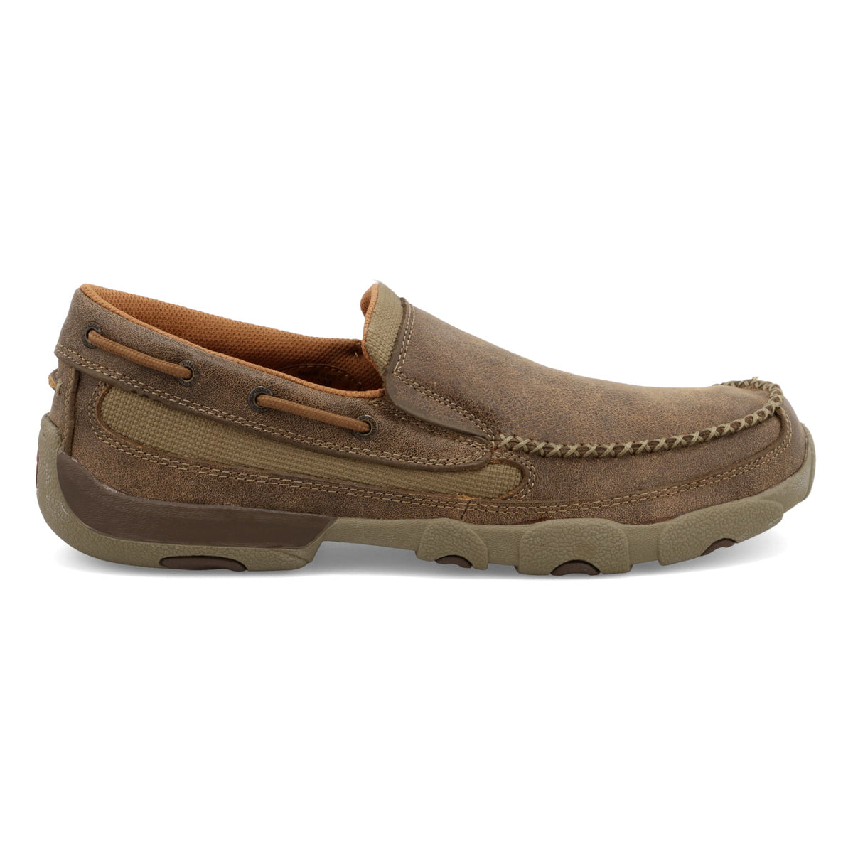 Twisted X, MDMS002, Slip-On Driving Moc - Bomber