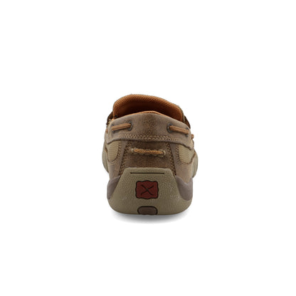 Twisted X, MDMS002, Slip-On Driving Moc - Bomber