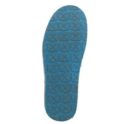 Twisted X WCL0014 Eco Dust & Blue Aztec Slip-On Loafer