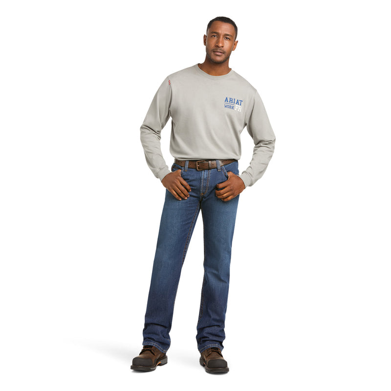 Ariat 10012552 Men's Flame Resistant M4 Low Rise Boot Cut Jean