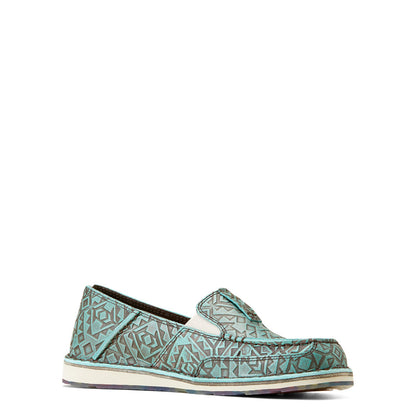 ARIAT 10046921 Cruiser Sneaker Turquoise Blanket Emboss