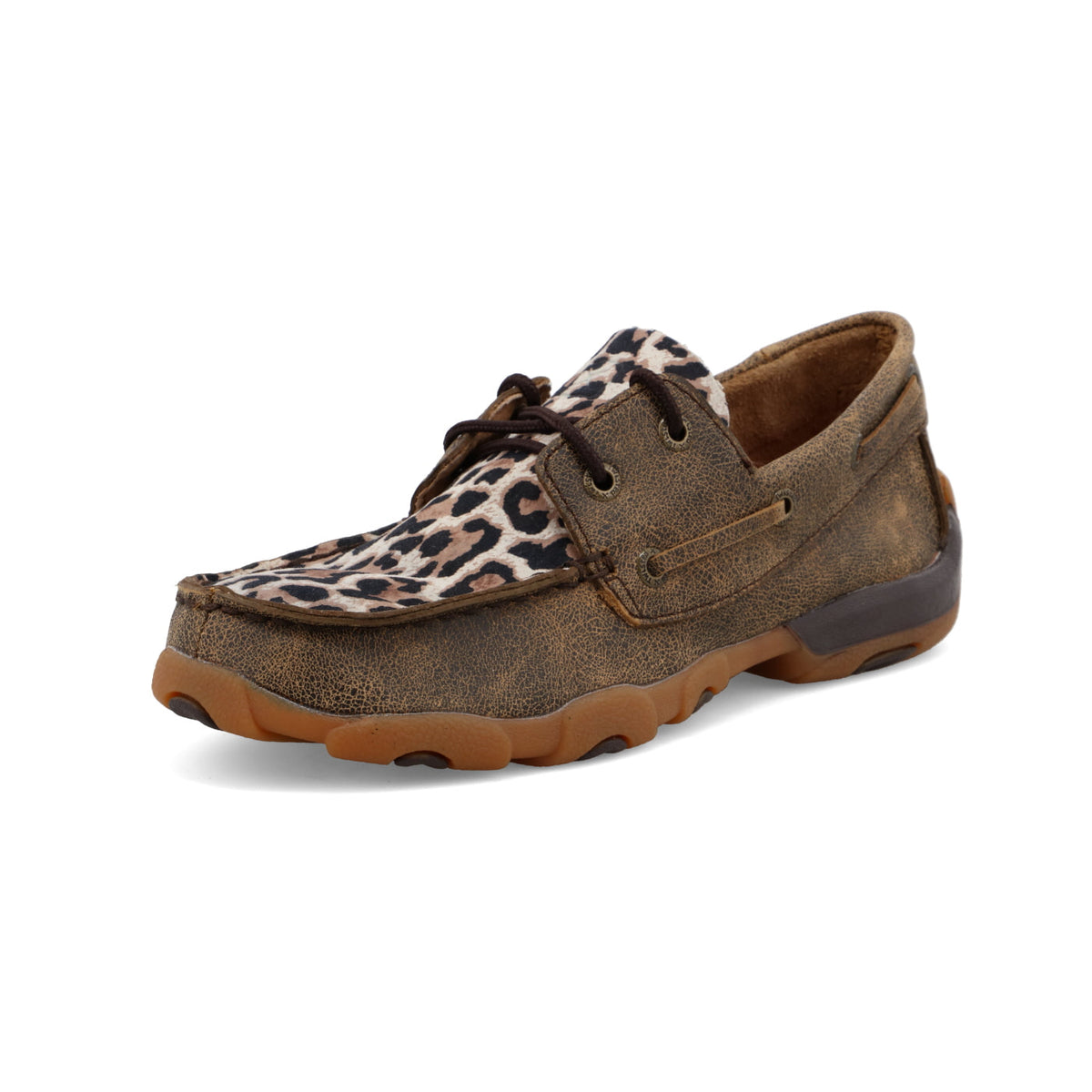 Twisted X YDM0028 Distressed & Leopard Children