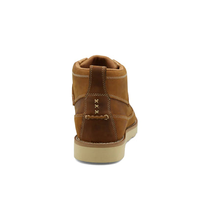 Twisted X MCA0007 - 4" Wedge Sole Boot - Oiled Saddle