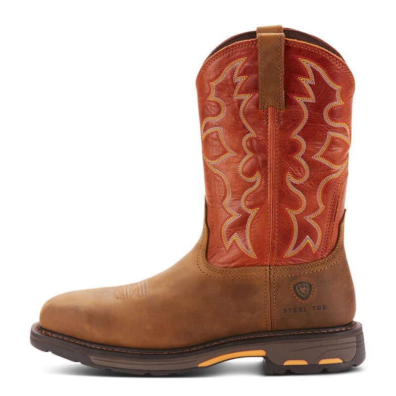 Ariat 10006961 WorkHog Wide Square Toe Steel Toe Work Boot