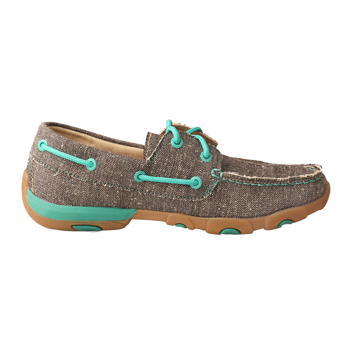 Twisted X WDM0085 Boat Shoe Driving Moc - Dust