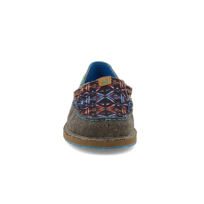 Twisted X WCL0014 Eco Dust & Blue Aztec Slip-On Loafer