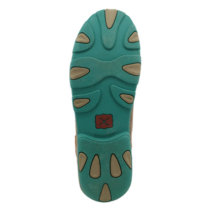 Twisted X WDM0020 Chukka Driving Moc - Bomber & Turquoise