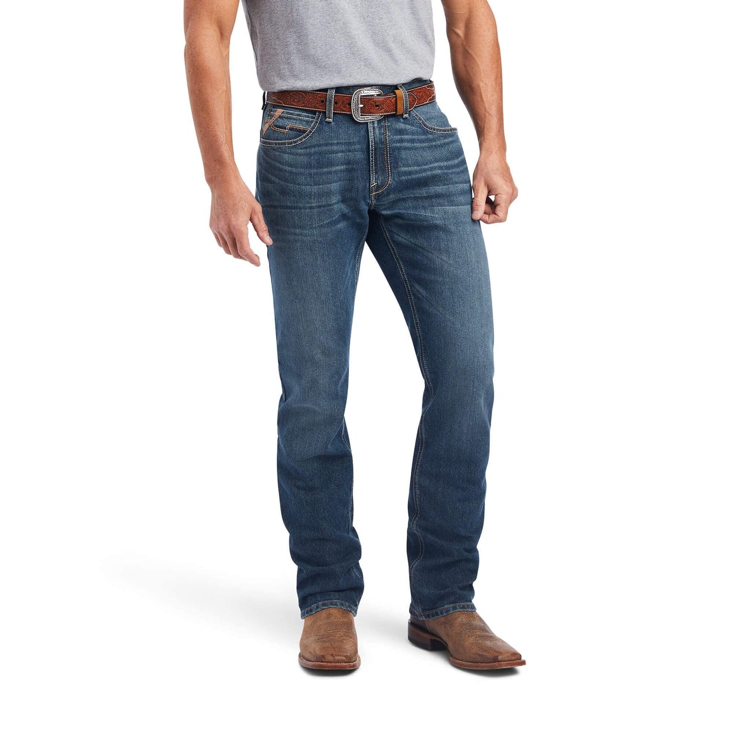 Ariat 10042208 M4 Relaxed Straight Silvano Jean Caswell