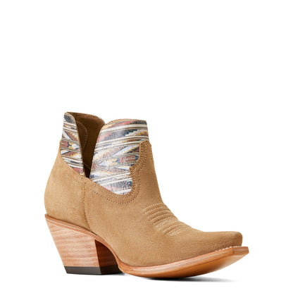 Ariat 10046971 Hazel Chimayo Dijon Roughout/Santa Fe Mustard