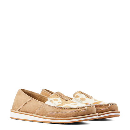 ARIAT 10044532 Women's Cruiser Adobe Tan and White Hair on Hide