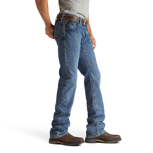 Ariat 10012552 Men's Flame Resistant M4 Low Rise Boot Cut Jean