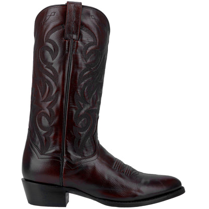 Dan Post DP2112R MILWAUKEE Leather Sole Black Cherry