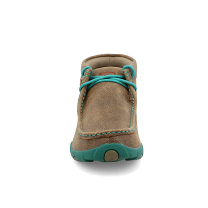 Twisted X WDM0020 Chukka Driving Moc - Bomber & Turquoise
