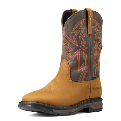 Ariat 10038921 WORKHOG XT BOA H2O AGED BARK/BROWN