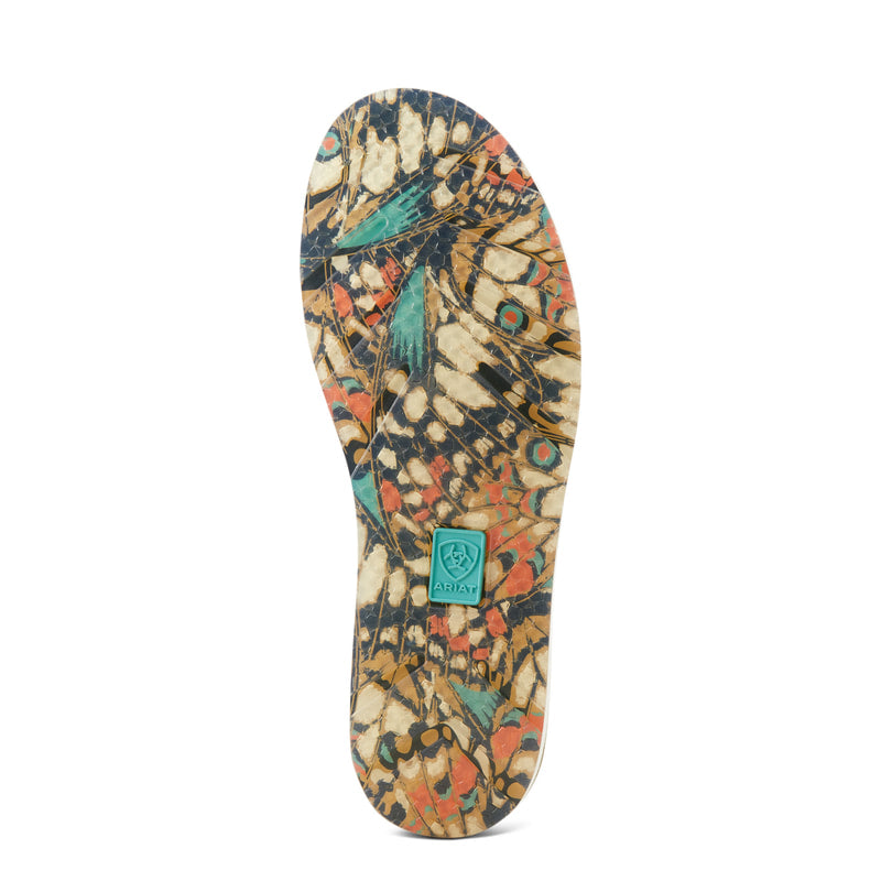 ARIAT 10050957 Loafer Pearl Floral Emboss
