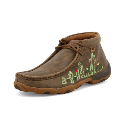 Twisted X WDM0145 Chukka Driving Moc - Bomber Cacti