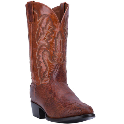 Dan Post DPP5210 PUGH Smooth Quill Ostrich Cognac