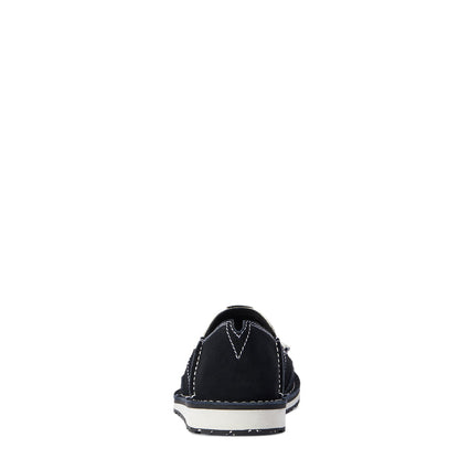 Ariat 10042529 Women's Cruiser Boat Shoe Cowhide Black Suede