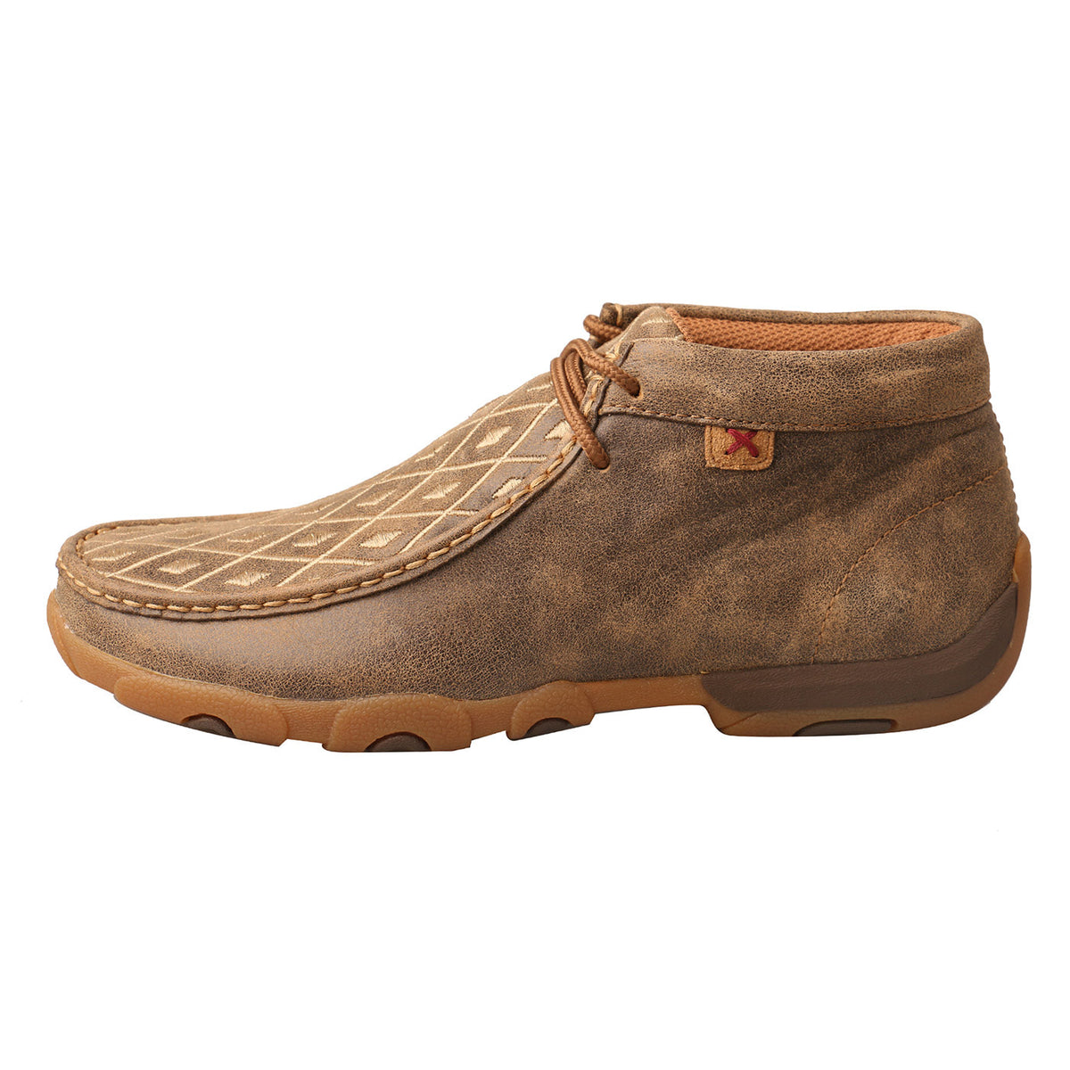 Twisted X WDM0073 Chukka Driving Moc - Bomber & Tan