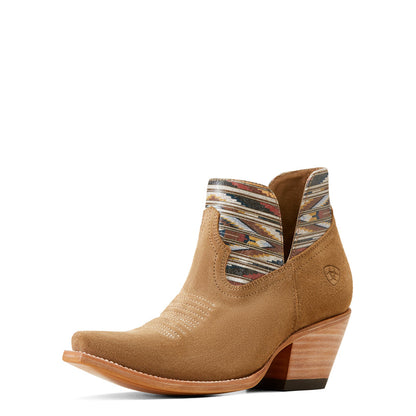 Ariat 10046971 Hazel Chimayo Dijon Roughout/Santa Fe Mustard