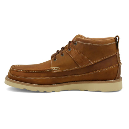 Twisted X MCA0007 - 4" Wedge Sole Boot - Oiled Saddle