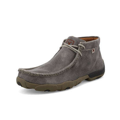 Twisted X MDM0072 Men's Chukka Driving Moc Grey