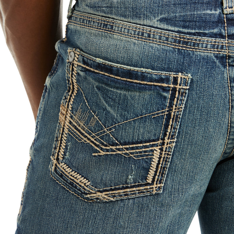 ARIAT 10012703 M5 Slim Gambler Stackable Straight Leg Jean