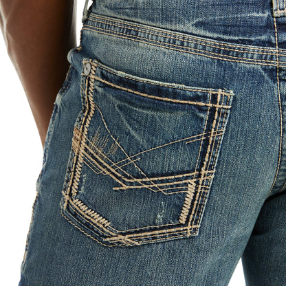 ARIAT 10012703 M5 Slim Gambler Stackable Straight Leg Jean